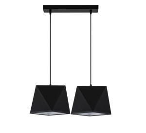 Lampa wisząca W-L1202/2 BAKARO CZARNY