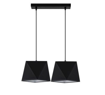 Lampa wisząca W-L1202/2 BAKARO CZARNY