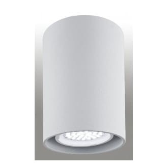 Tyber 2 plafon 1 pł srebrny LED