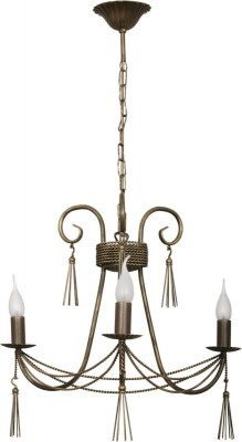 Lampa wisząca TWIST III mosiądz