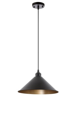 Lampa wisząca W-107/300 CZARNY+ZŁOTY