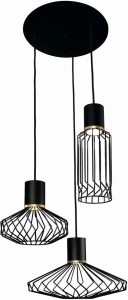 Lampa wisząca PICO BL-GO III czarny/złoty