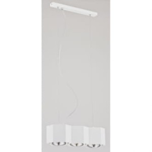 Lampa wisząca Espresso 3pł biały LED