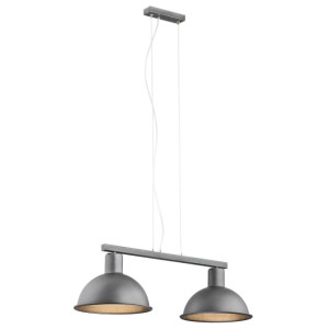 Lampa wisząca ARKADIA 2pl Antracyt