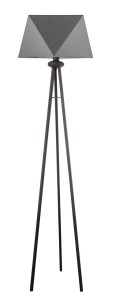 Lampa podłogowa S-1206/1 BAKARO SZARY