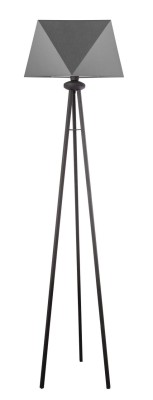 Lampa podłogowa S-1206/1 BAKARO SZARY