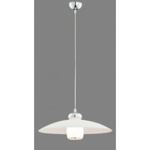 Lampa wisząca Ofelia 1pł. biały koło