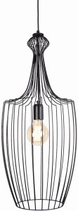 Lampa wisząca LUKSOR L BL czarny