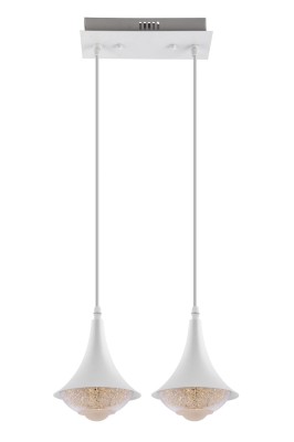 Lampa wisząca W-1008/2 BIAŁY