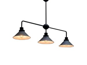 Lampa wisząca CRAFT 3pł czarny
