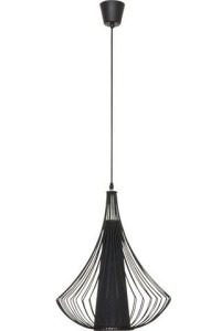 Lampa wisząca KAREN 1pł czarny