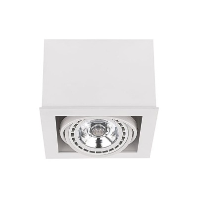 Oprawa nadtynkowa BOX WH 1pł ES111