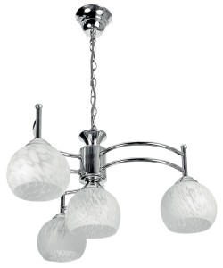 Lampa wisząca W-7406/3+1 CHROM