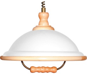 Lampa wisząca WLA-02/D BIAŁA+SOSNA 