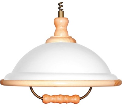 Lampa wisząca WLA-02/D BIAŁA+SOSNA 