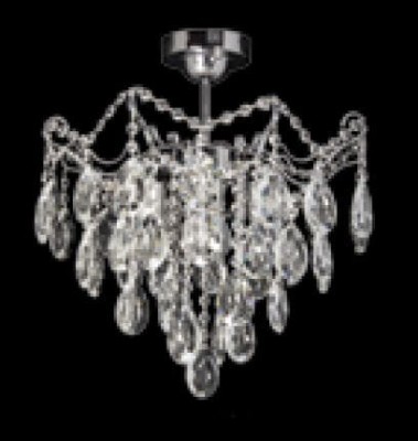 Lampa wisząca P-1271/4 CHROM