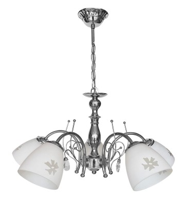 Lampa wisząca W-1486/5 CHROM