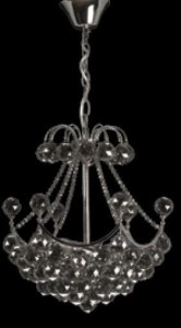 Lampa wisząca W-12060/3 CHROM+SM