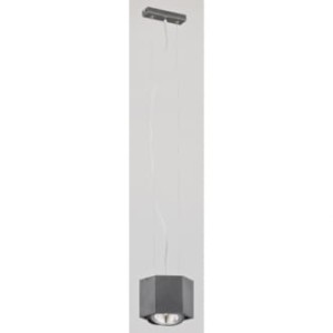 Lampa wisząca Espresso 1pł szary