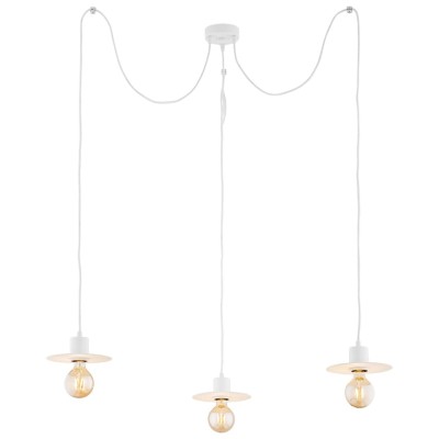 Lampa wisząca FARO 3pł Bia