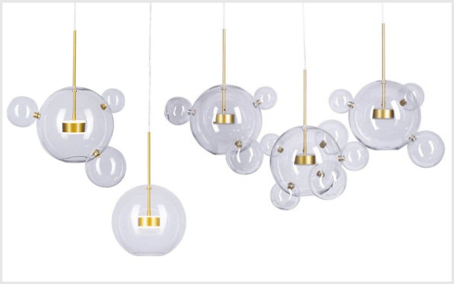 Lampa Bubbles - efektowny wystrój wnętrza